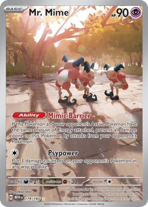 Mr. Mime - 179/165: Scarlet & Violet 151