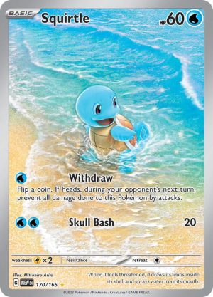 Squirtle - 170/165: Scarlet & Violet 151