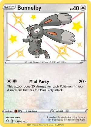 Bunnelby - SV097/SV122: Shining Fates: Shiny Vault