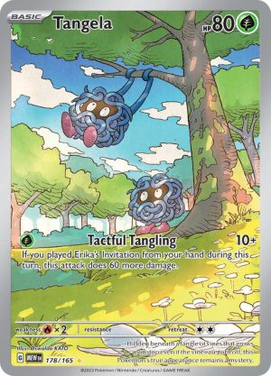 Tangela - 178/165: Scarlet & Violet 151
