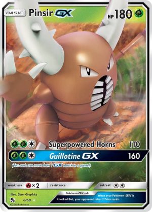 Pinsir GX - 6/68: Hidden Fates