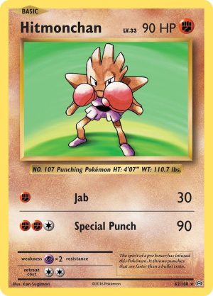 Hitmonchan - 62/108: Evolutions
