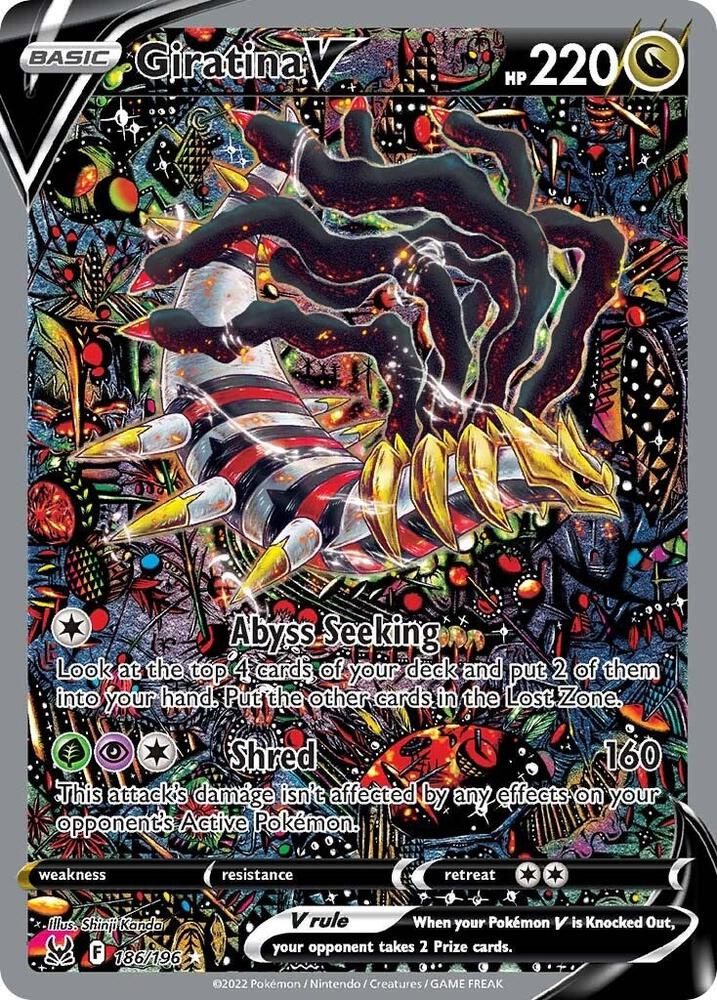 Giratina V (Alternate Full Art) - 186/196: Lost Origin - TCGWorld