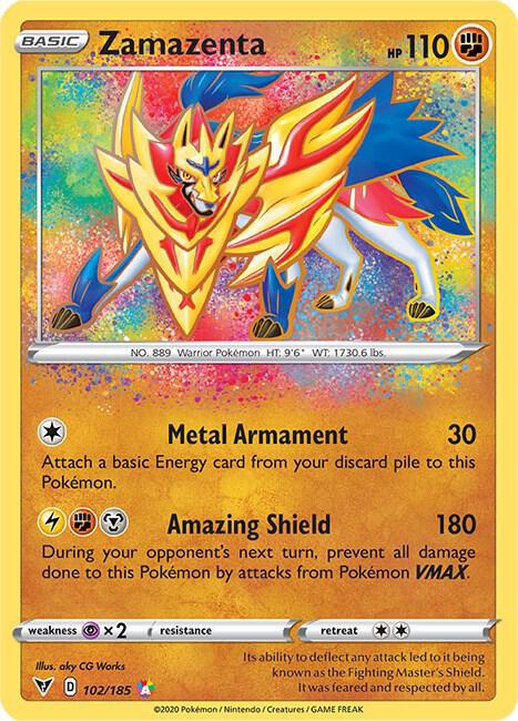 Zamazenta - 102/185: Vivid Voltage
