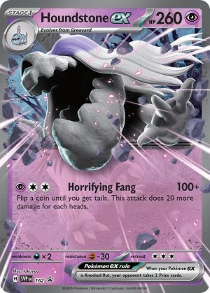 Houndstone ex: Scarlet & Violet Promo Cards