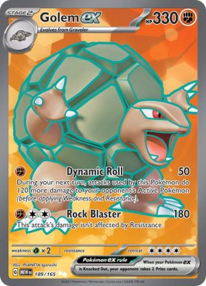 Golem ex - 189/165: Scarlet & Violet 151
