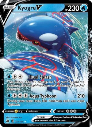 Kyogre V - 037/159: Crown Zenith
