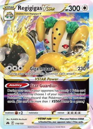 Regigigas VSTAR - 114/159: Crown Zenith