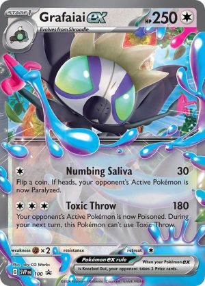 Grafaiai ex - 100: Scarlet & Violet Promo Cards
