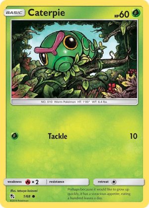 Caterpie - 1/68: Hidden Fates