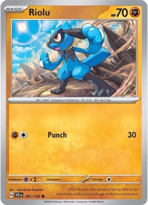Riolu - 081/142: Stellar Crown