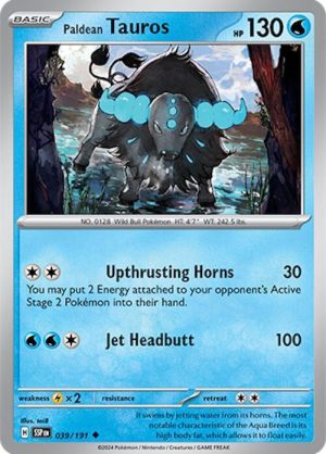 Paldean Tauros - 039/191: Surging Sparks