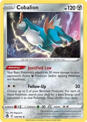 Cobalion - 126/195: Silver Tempest