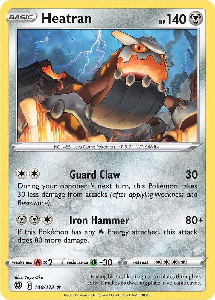 Heatran - 100/172: Brilliant Stars
