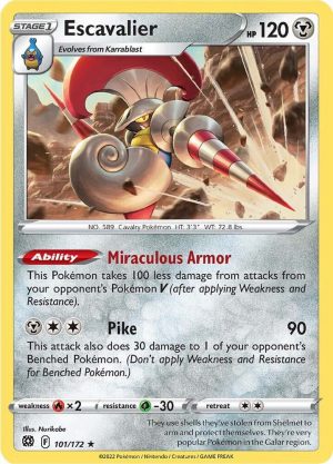Escavalier - 101/172: Brilliant Stars