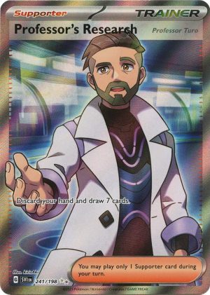 Professor's Research - 241/198 : Scarlet & Violet Base Set