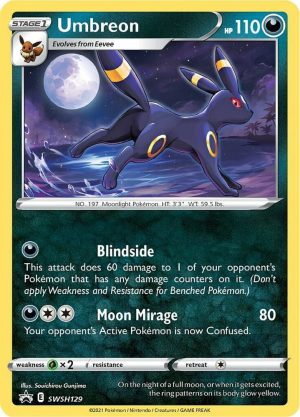 Umbreon - SWSH129 : Sword & Shield Promo Cards