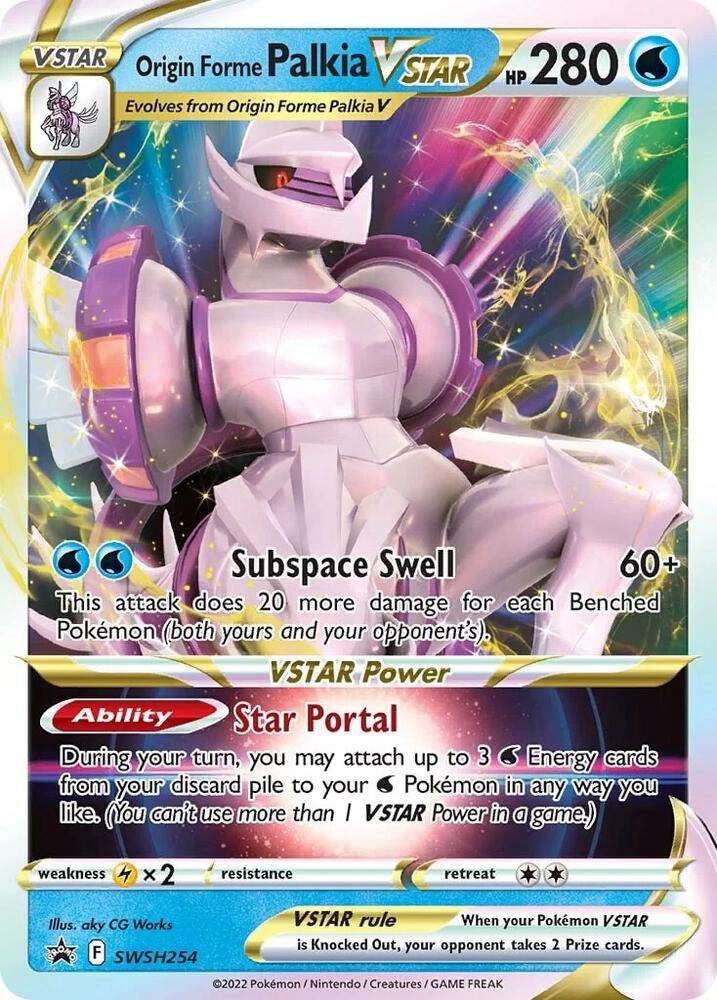 Origin Forme Palkia VSTAR - SWSH254: Sword & Shield Promo Cards