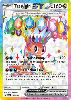 Tatsugiri ex - 226/191: Surging Sparks