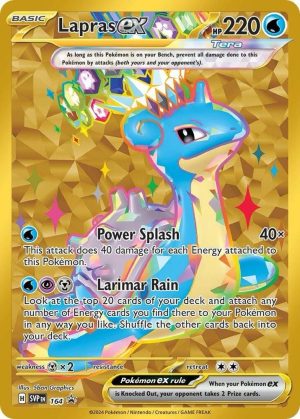 Lapras ex - 164: Scarlet & Violet Promo Cards