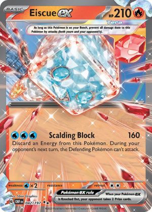 Eiscue ex - 042/197: Obsidian Flames
