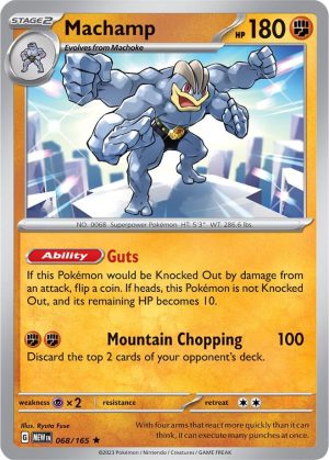 Machamp - 068/165: Scarlet & Violet 151