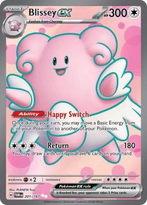 Blissey ex - 201/167 : Twilight Masquerade