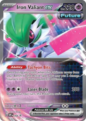 Iron Valiant ex - 068 : Scarlet & Violet Promo Cards