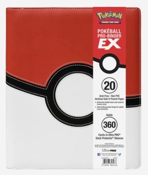 Binder Ultra Pro Premium - Pokeball: 3x3 (360 espacios)