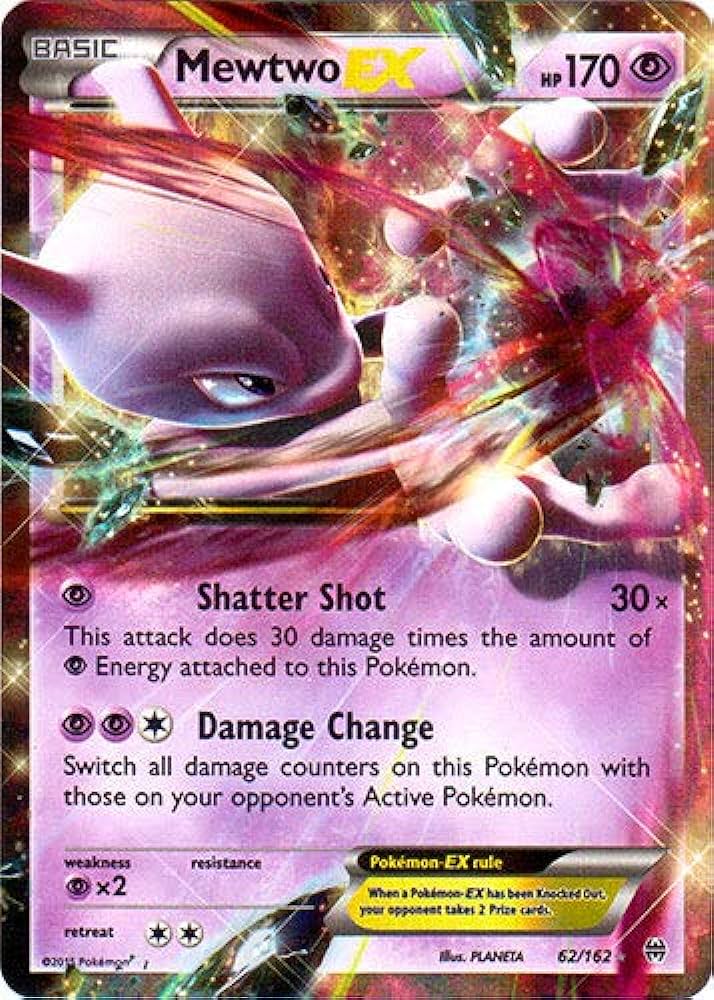 Mewtwo EX (62) - 62/162: BREAKthrough