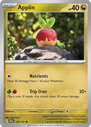 Applin - 138/191 : Surging Sparks