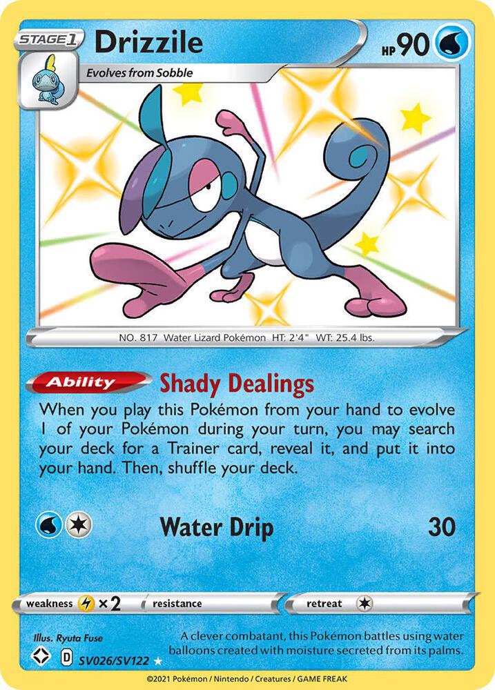 Drizzile - SV026/SV122: Shining Fates Shiny Vault