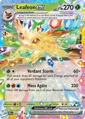 Leafeon ex - 006/131: Prismatic Evolutions