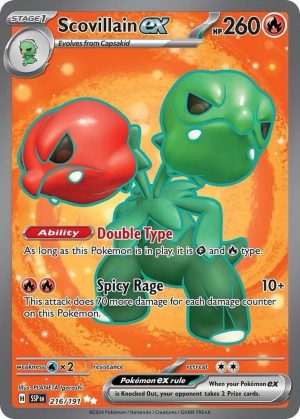 Scovillain ex - 216/191 : Surging Sparks