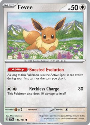 Eevee - 143/191 : Surging Sparks