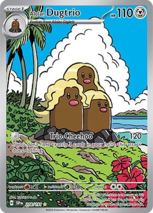 Alolan Dugtrio - 208/191 : Surging Sparks