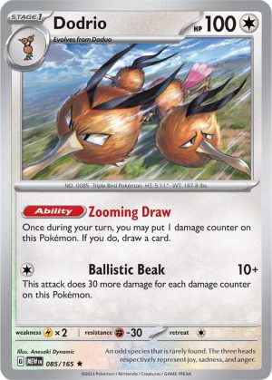Dodrio - 085/165: Scarlet & Violet 151