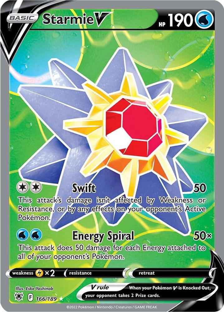 Starmie V (Full Art) - 166/189 : Astral Radiance