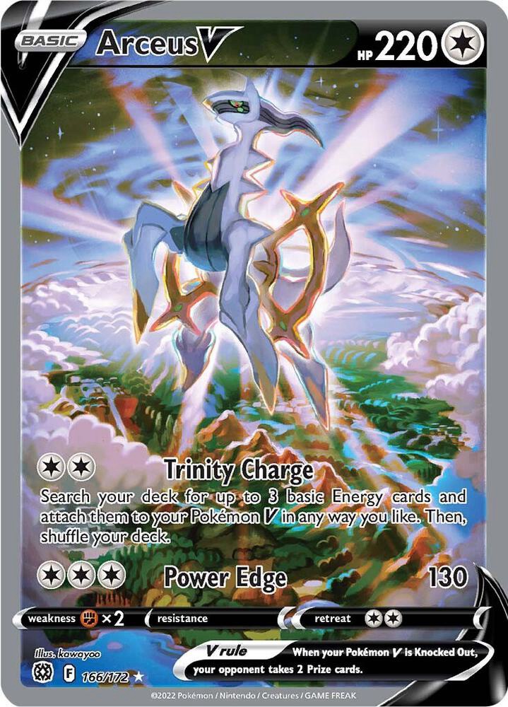 Arceus V (Alternate Full Art) - 166/172 : Brilliant Stars