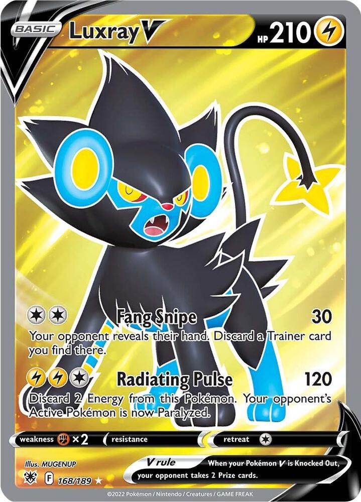 Luxray V (Full Art) - 168/189: Astral Radiance