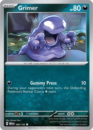Grimer - 088/165 : Scarlet & Violet 151