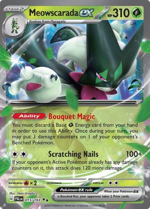 Meowscarada ex - 015/193 : Paldea Evolved