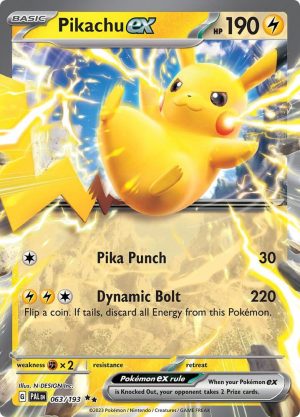 Pikachu ex - 063/193 : Paldea Evolved