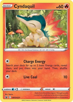 Cyndaquil - SWSH221 : Sword & Shield Promo Cards