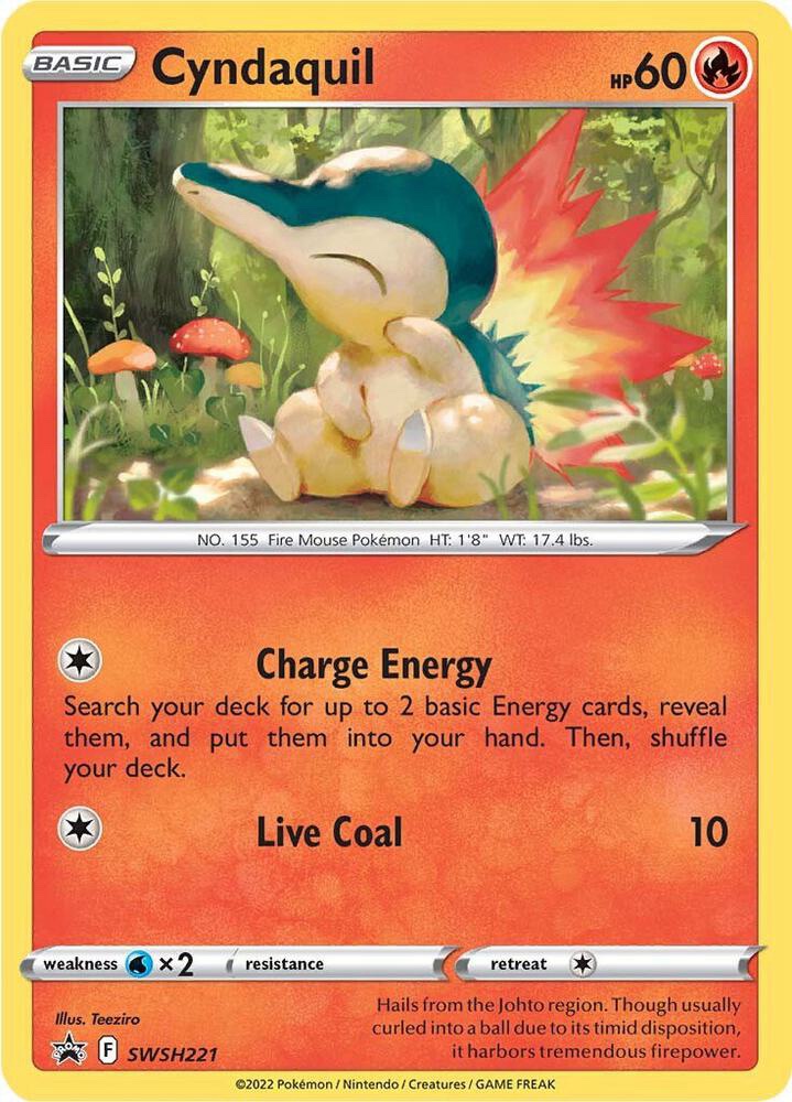 Cyndaquil - SWSH221 : Sword & Shield Promo Cards