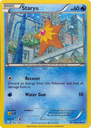 Staryu - 004/034 : Trading Card Game Classic
