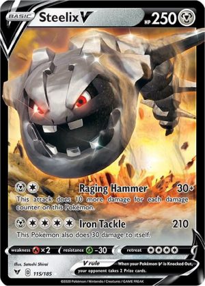 Steelix V - 115/185 : Vivid Voltage