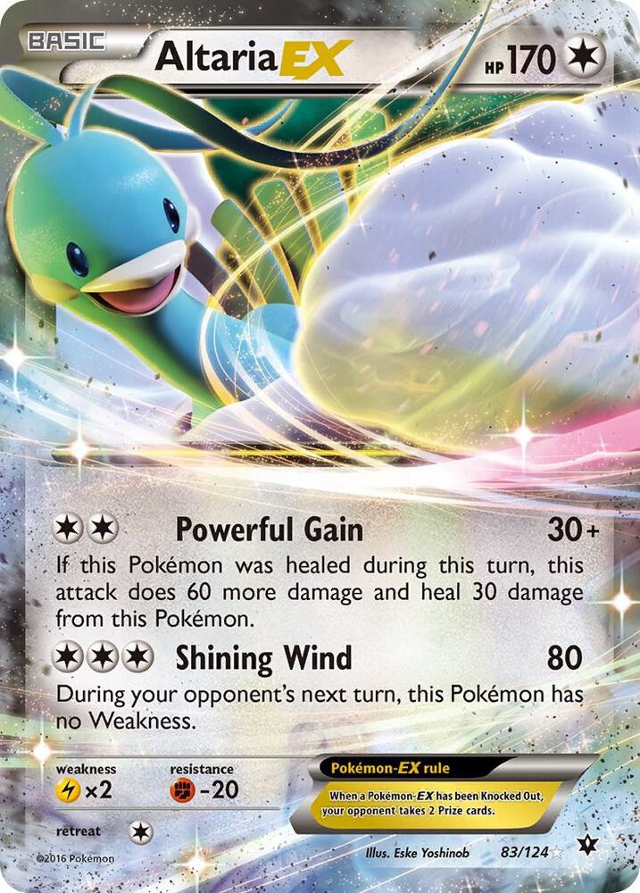 Altaria EX - 83/124 : Fates Collide