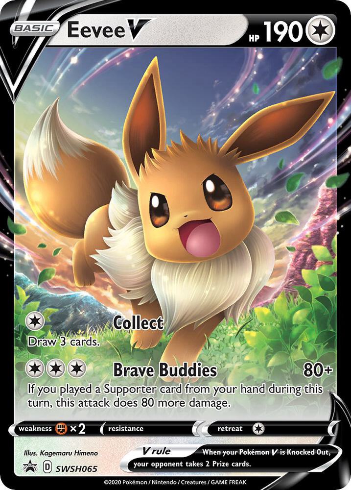 Eevee V - SWSH065 : Sword & Shield Promo Cards