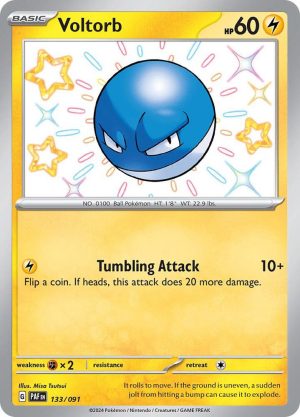 Voltorb - 133/091 : Paldean Fates